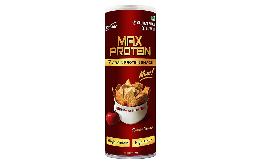 Ritebite Max Protein Chips Spanish Tomato   Container  150 grams